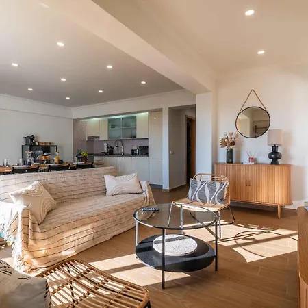 公寓 Montechoro Sea View 3 Bedroom 800m From The Strip *